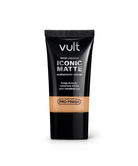 base líquida iconic matte cor 225n vult 26g