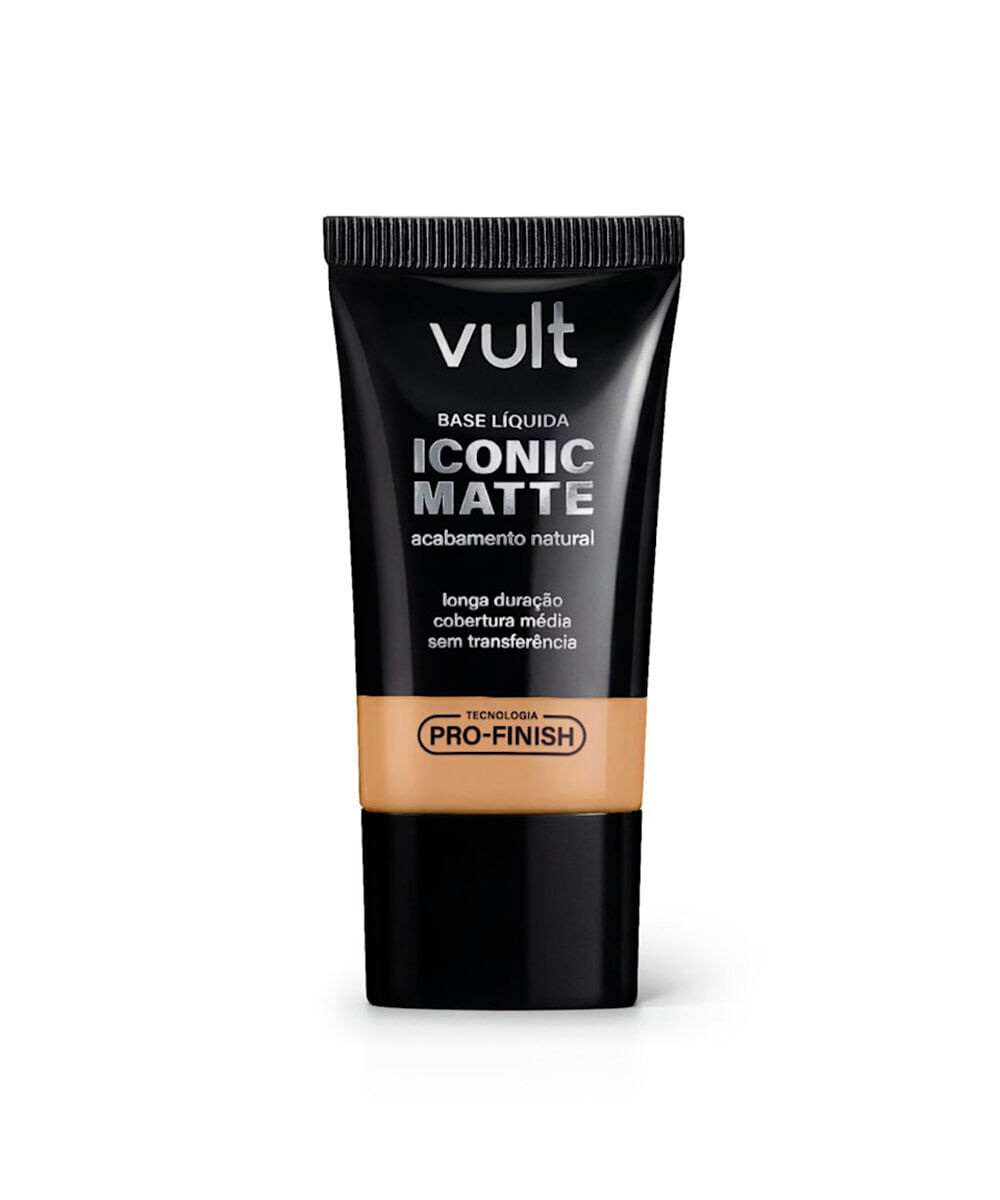 base líquida iconic matte cor 225n vult 26g