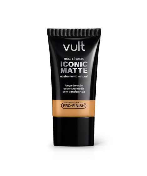 base líquida iconic matte cor 260n vult 26g