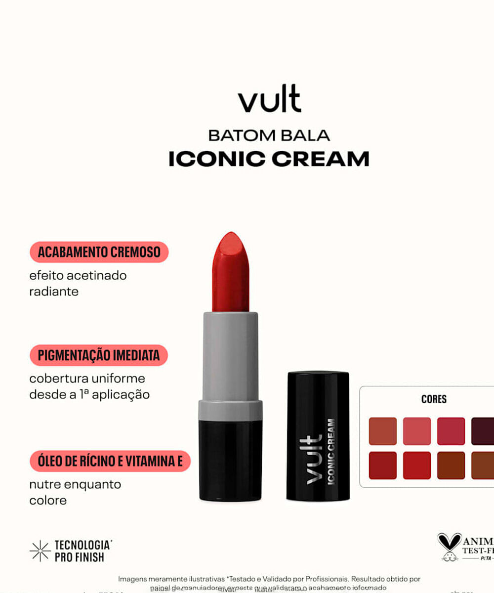 batom iconic cream marrom pausa pro café vult