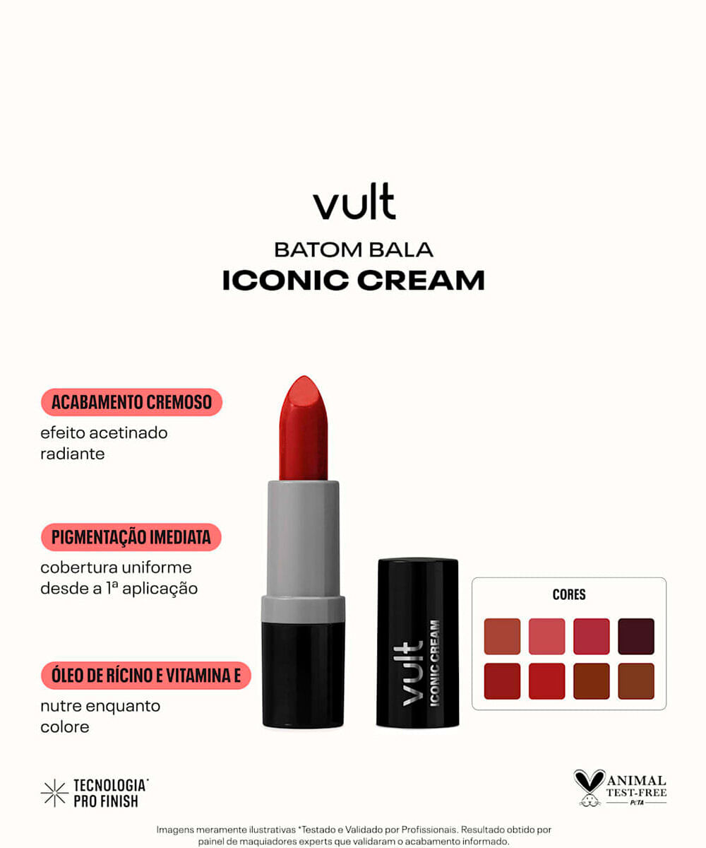 batom iconic cream marrom é sobre isso vult