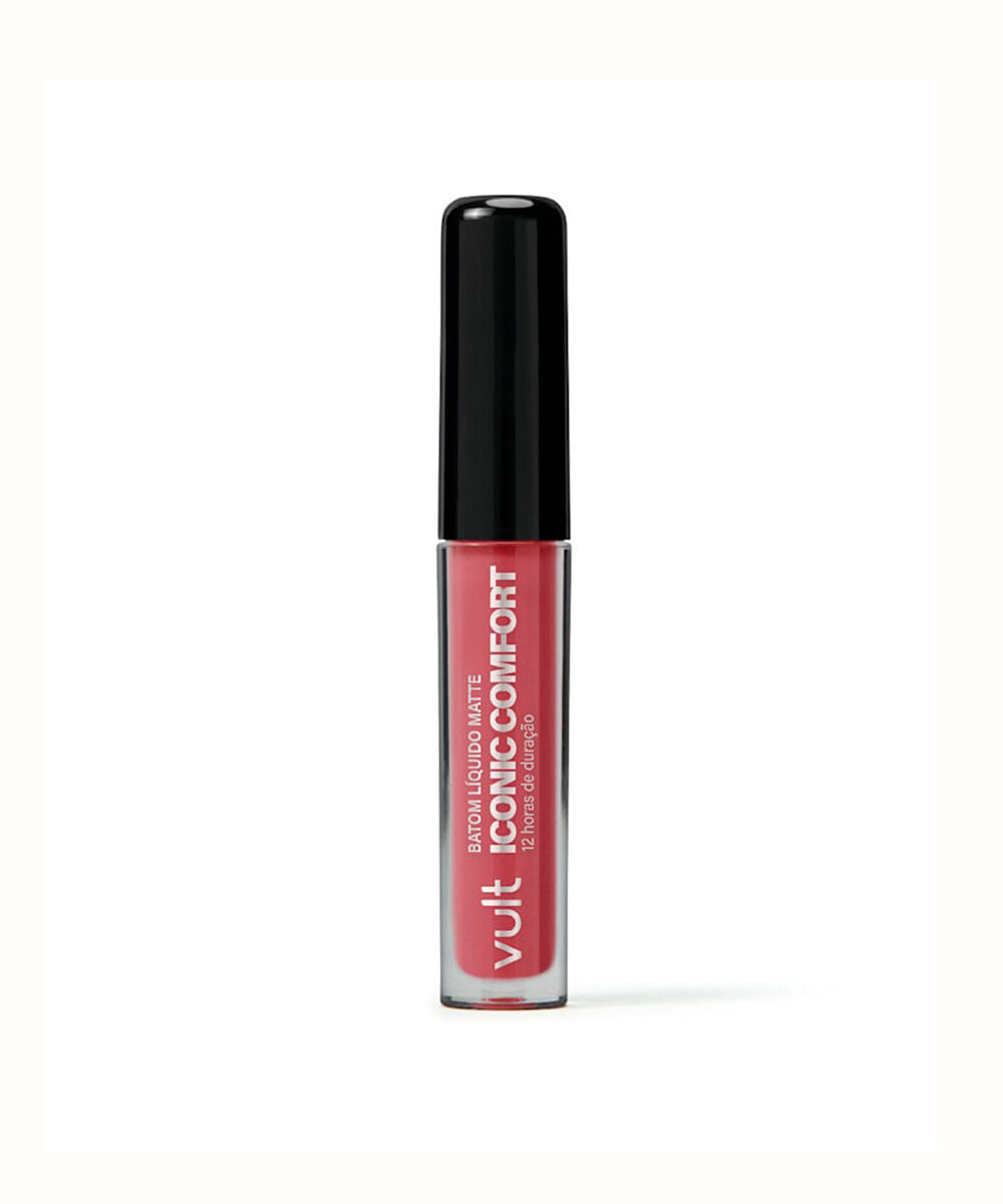 batom líquido matte iconic comfort nude esconde o jogo vult 4ml
