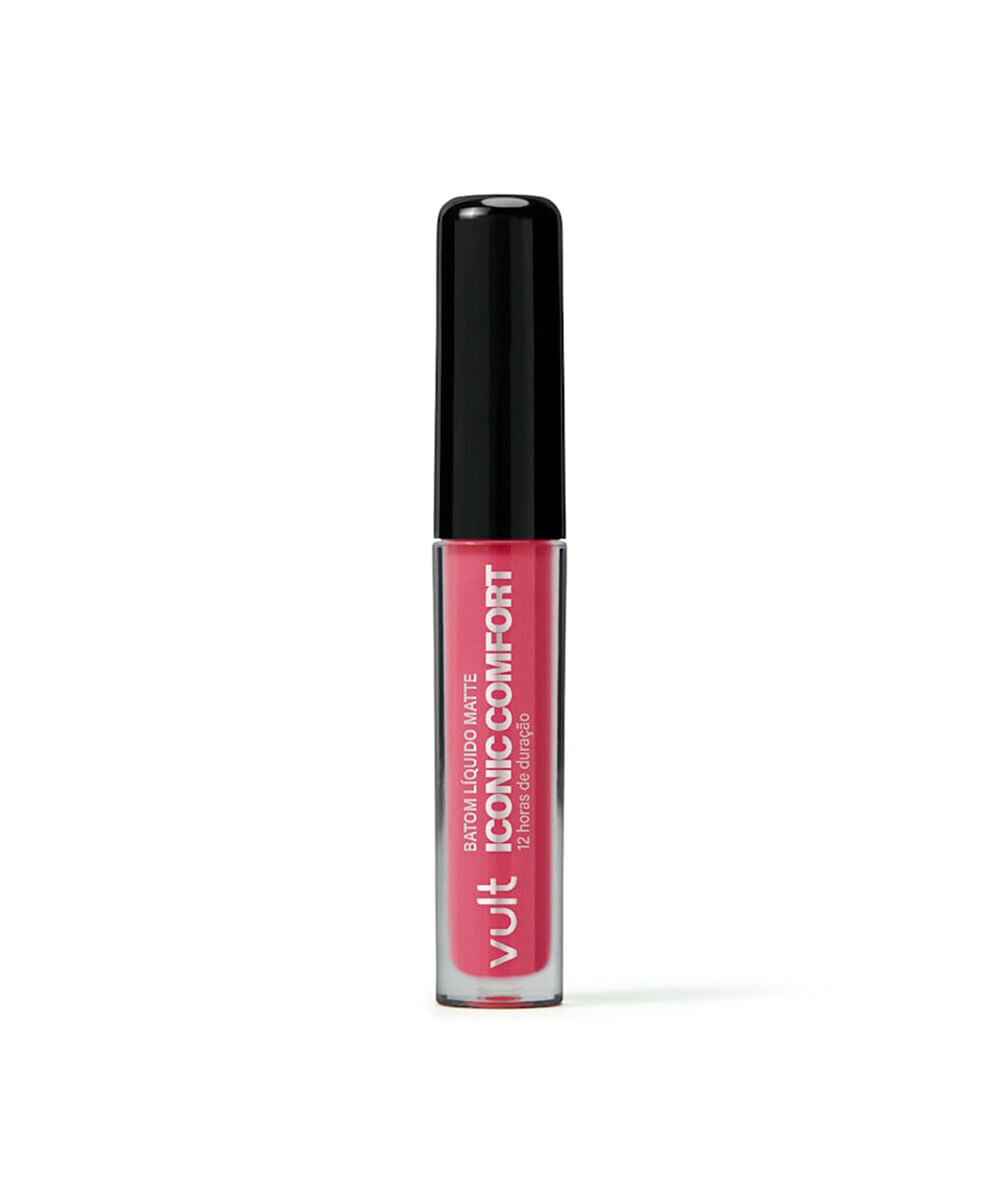 batom líquido matte iconic comfort rosa paquera vult 4ml