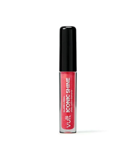 gloss labial iconic shine rubi se joga com brilho vult 4ml