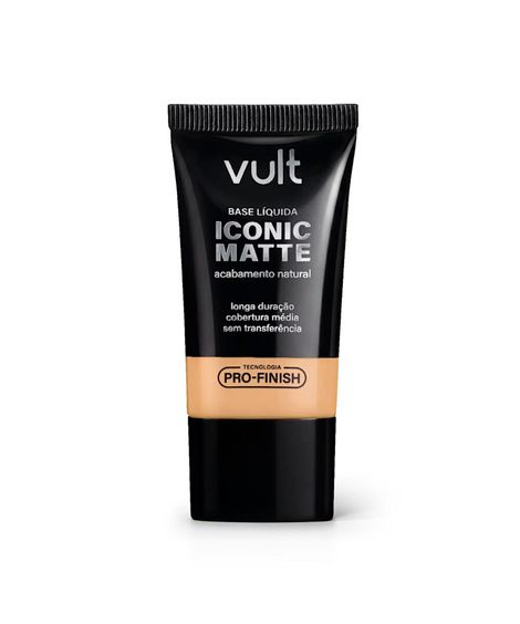 base líquida iconic matte cor 220q vult 26g