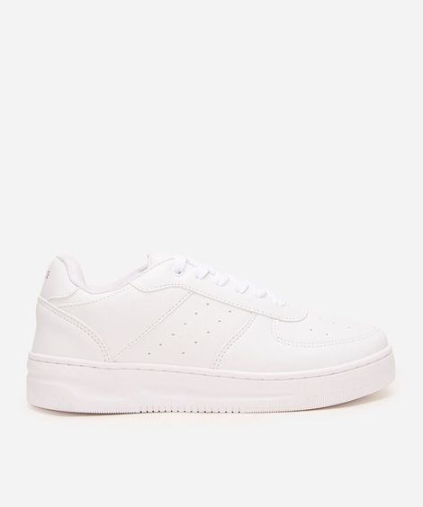 tênis casual cano baixo branco