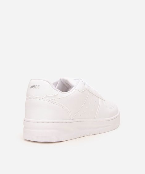 tênis casual cano baixo branco