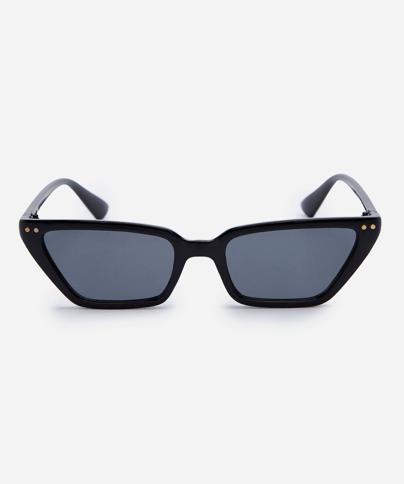 óculos de sol gatinho feminino de acetato preto