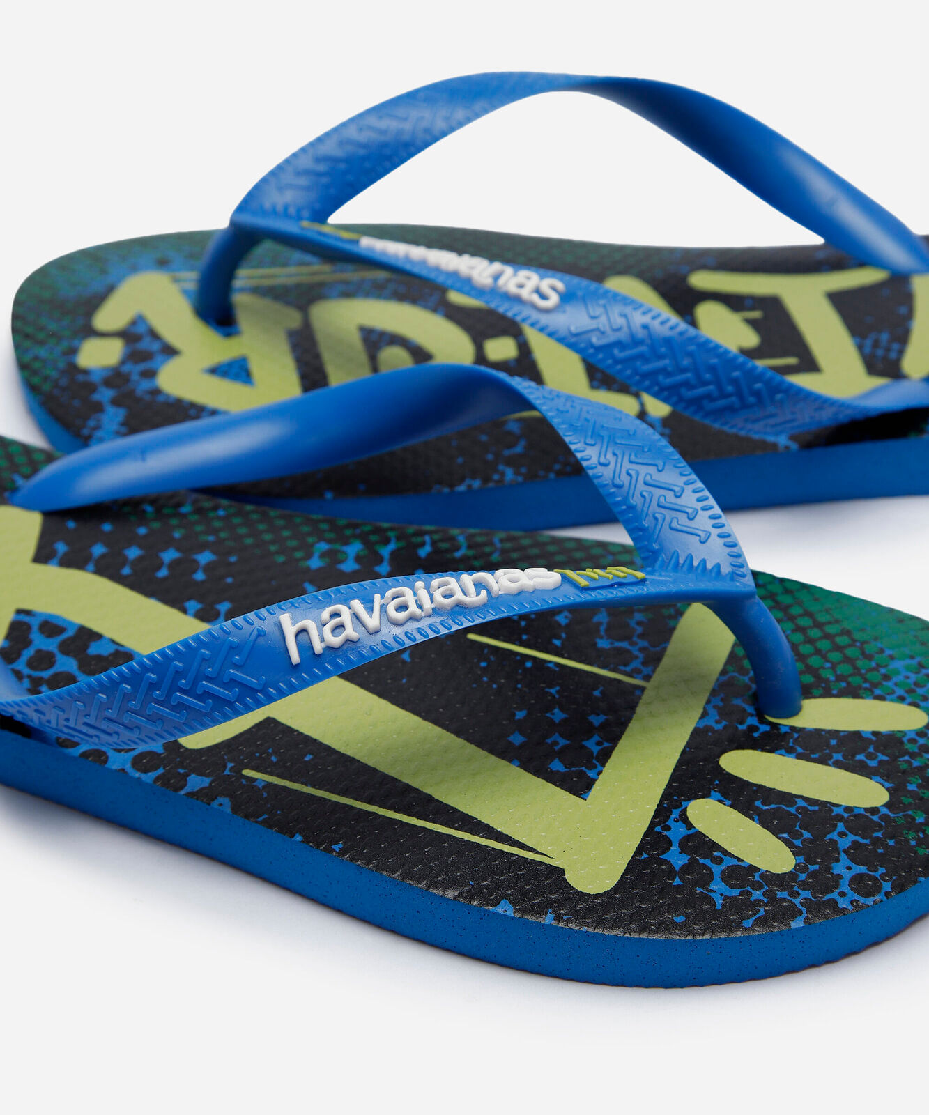 chinelo havaianas vini jr azul