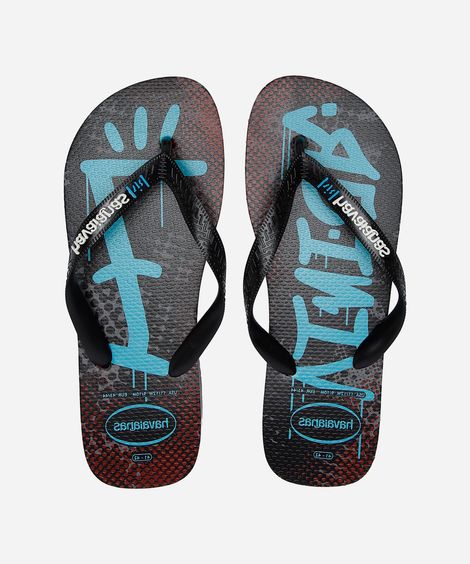 chinelo havaianas vini jr colorido