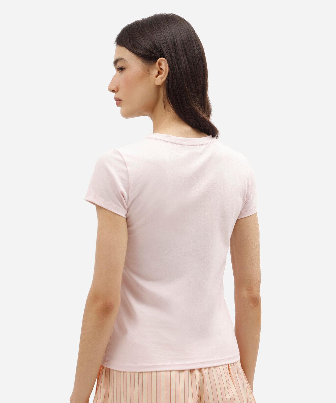 blusa de pijama feminina em algodão manga curta avulsa rosa