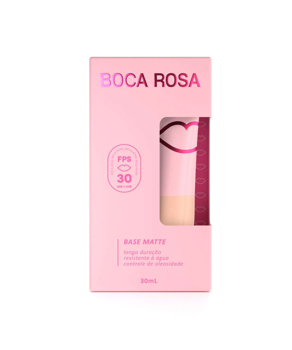 base líquida br26 boca rosa 30 ml