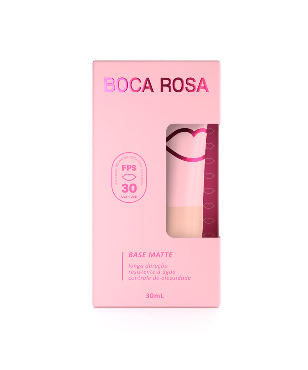 base líquida br17 boca rosa 30 ml