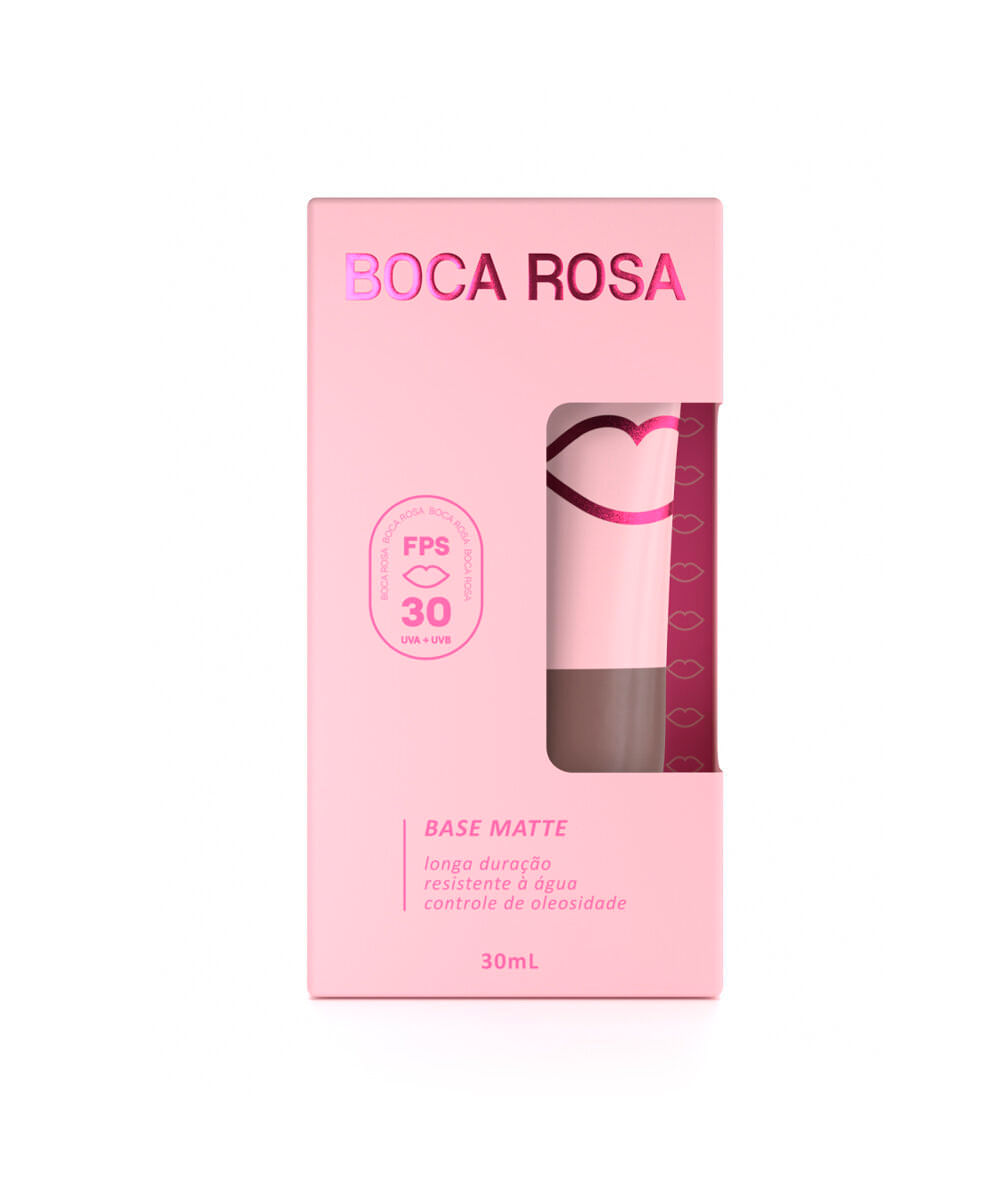 base líquida br48 boca rosa 30 ml
