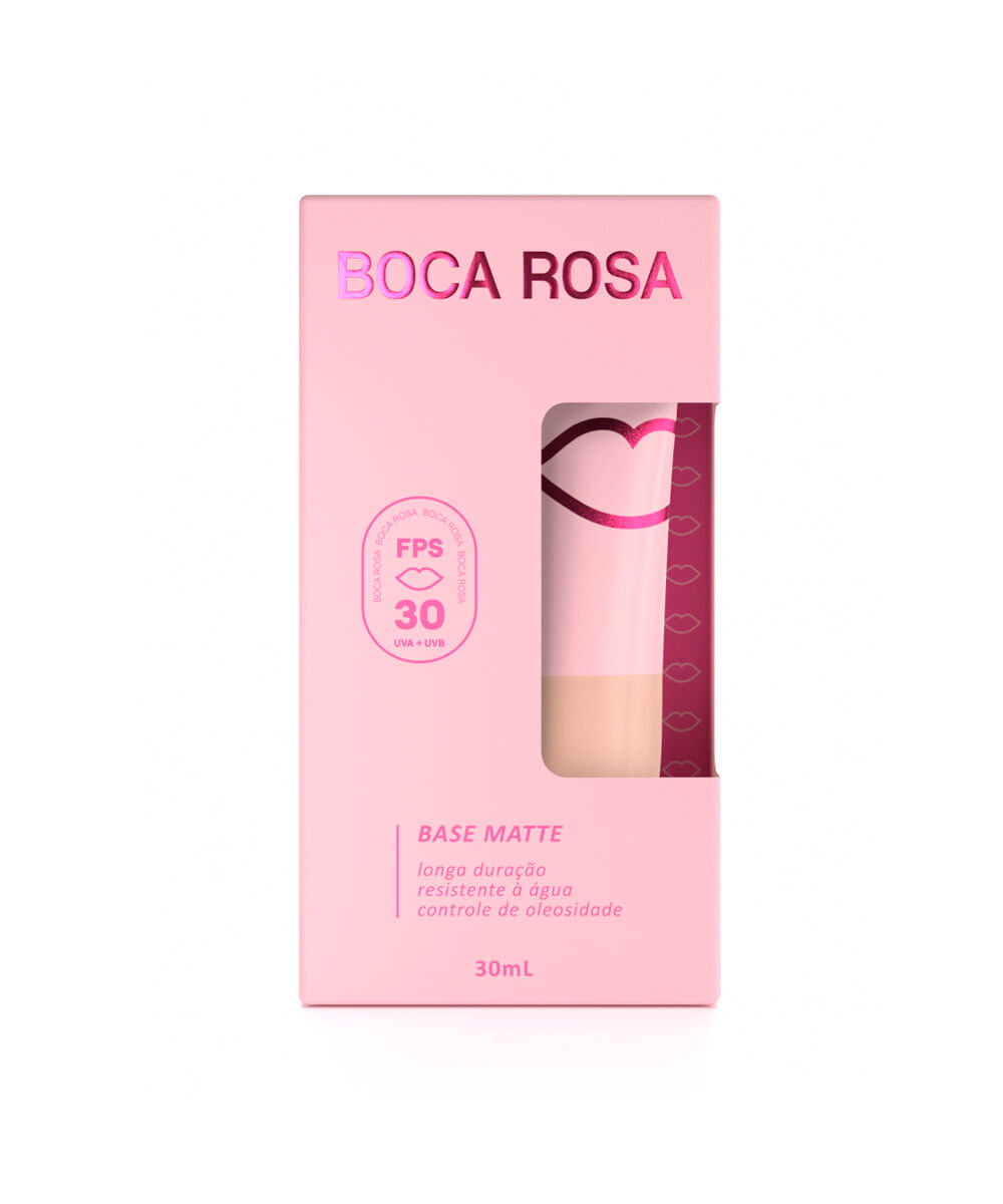 base líquida br18 boca rosa 30 ml