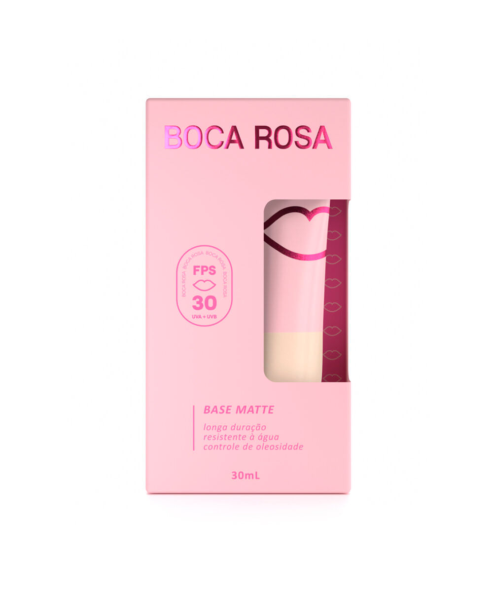 base líquida br02 boca rosa 30 ml