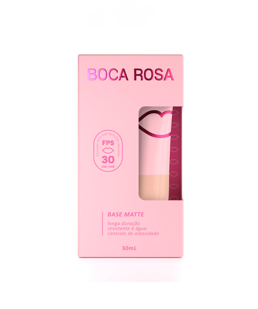 base líquida br04 boca rosa 30 ml