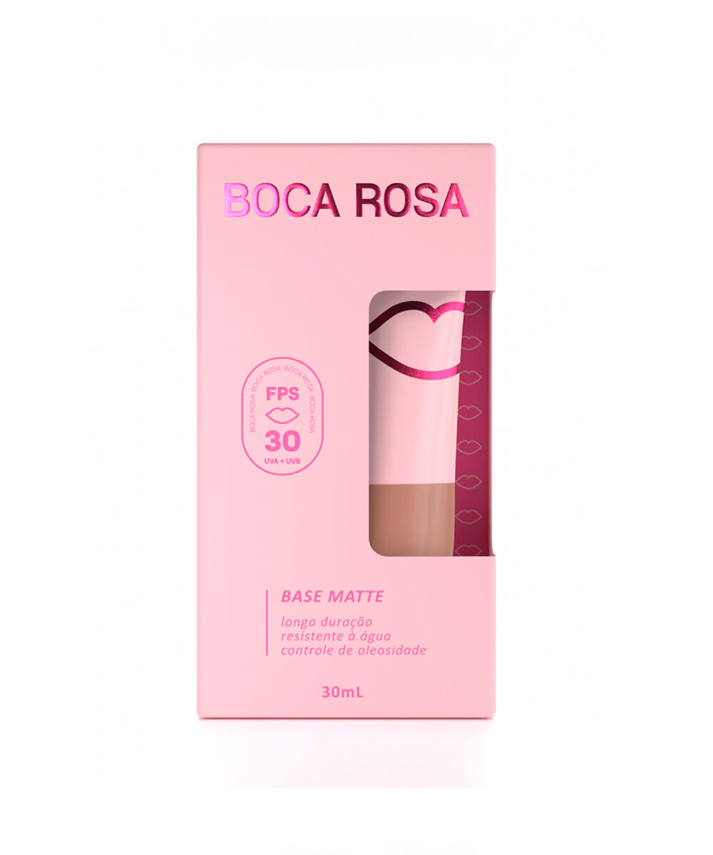 base líquida br45 boca rosa 30 ml