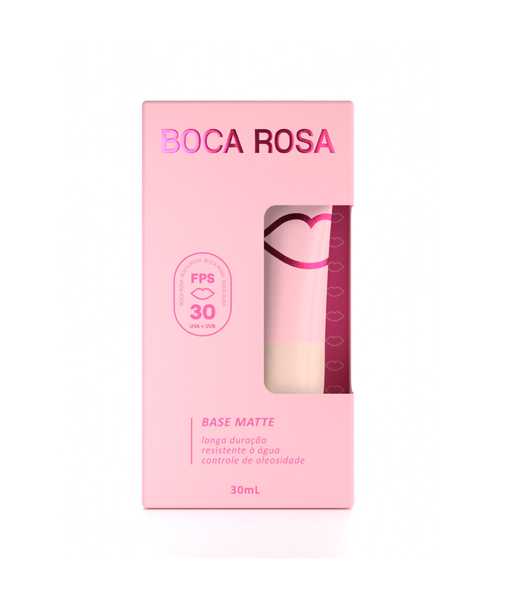 base líquida br08 boca rosa 30 ml