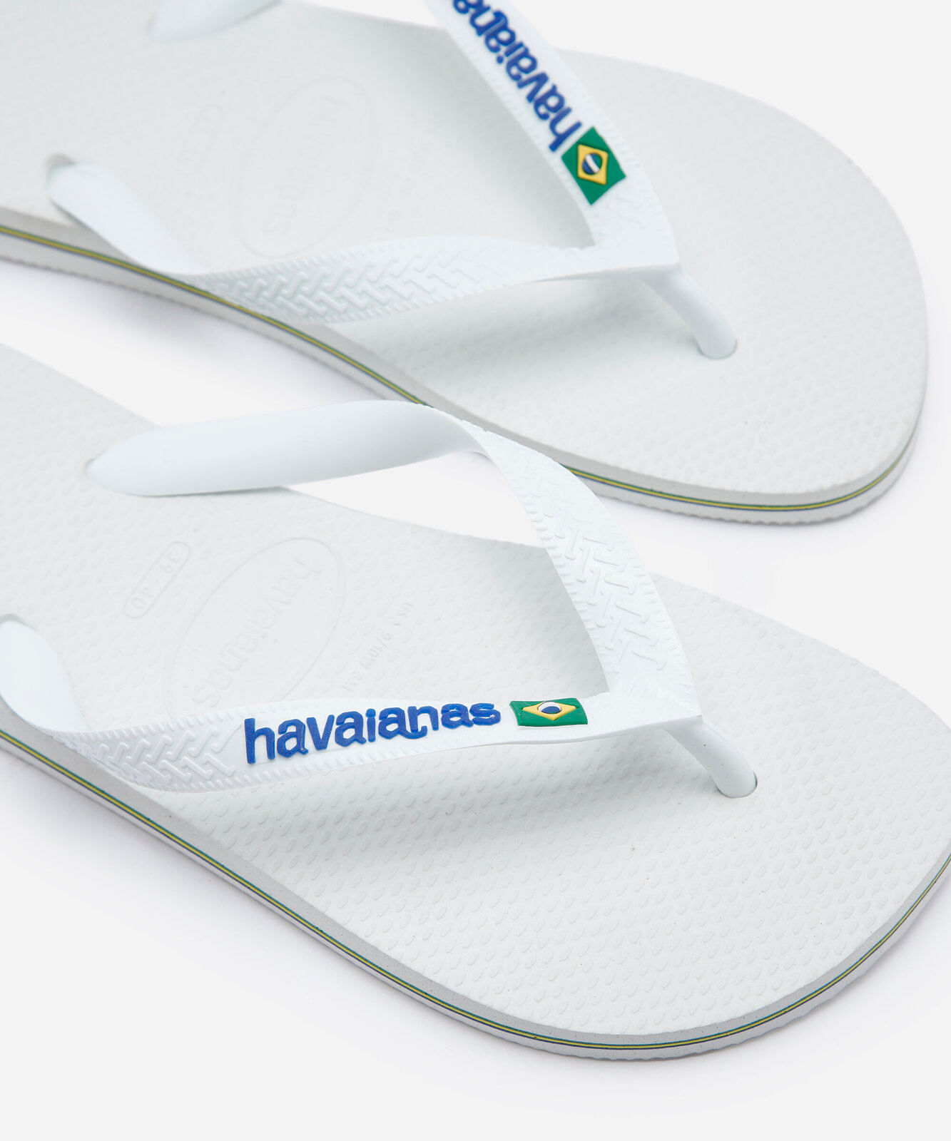chinelo feminino havaianas brasil branco
