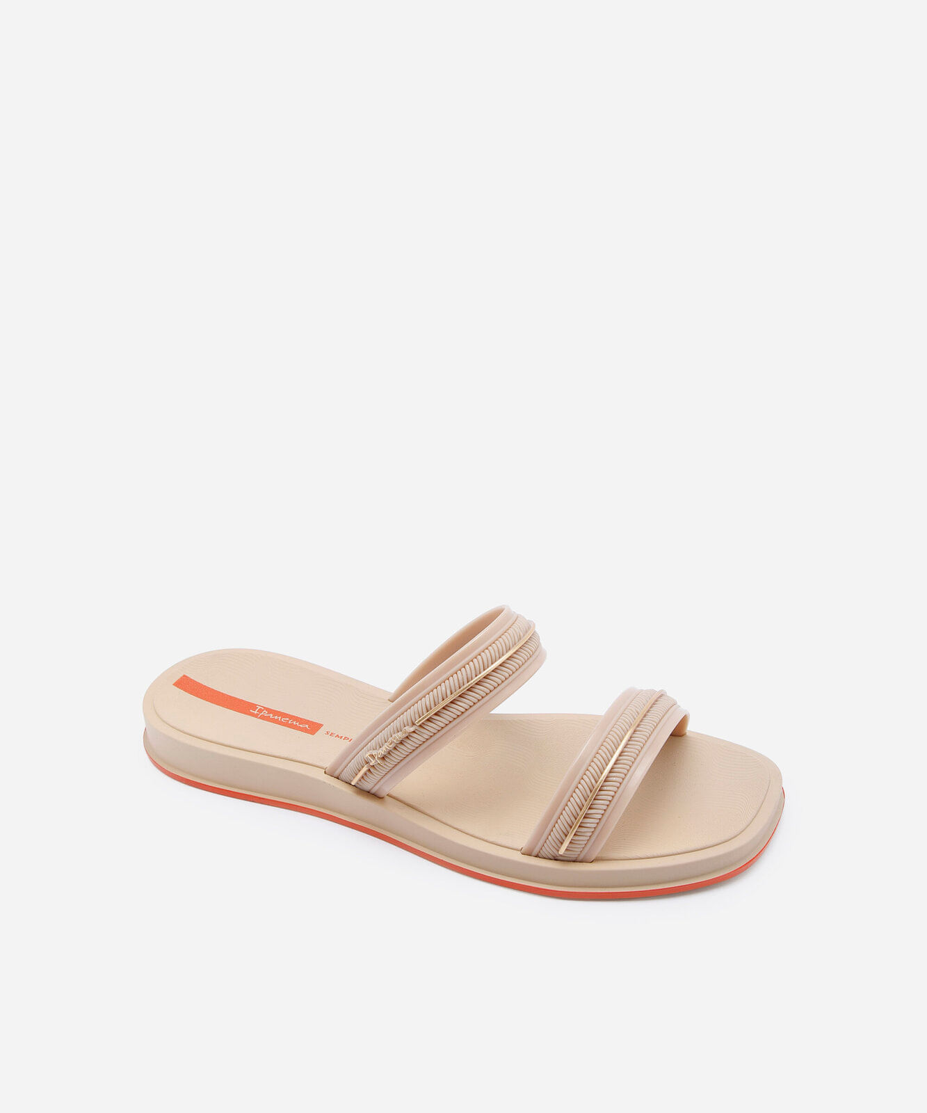chinelo slide ipanema glow bege