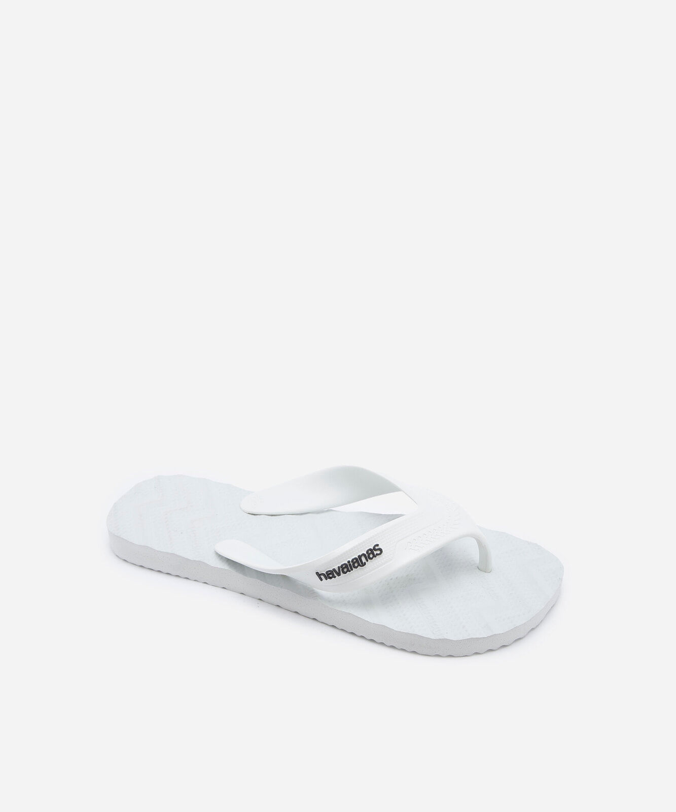 chinelo havaianas texturizado branco
