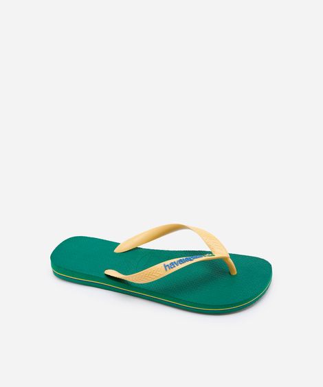 chinelo havaianas masculino brasil verde