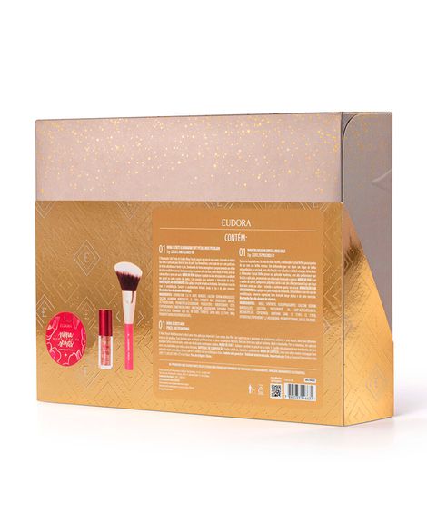 kit eudora by niina secrets presenteável make com 3 itens