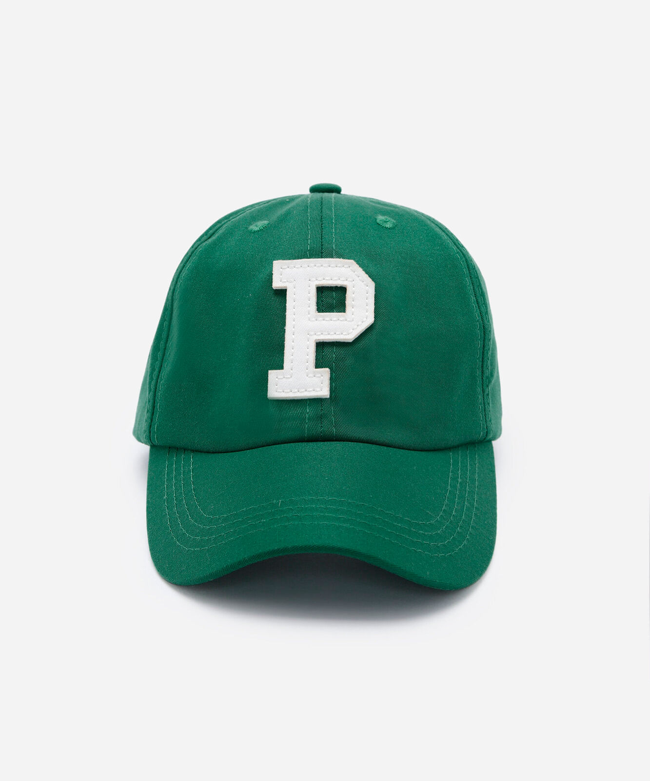 boné masculino aba curva bordado verde