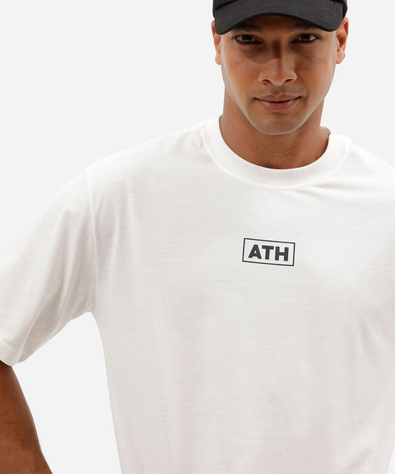 camiseta esportiva masculina oversized estampada off white