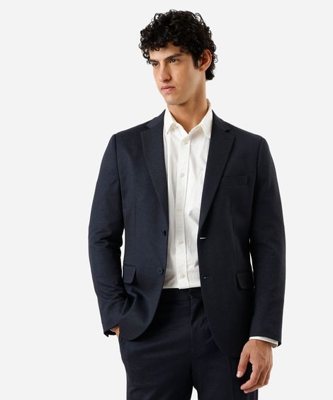 blazer masculino de alfaiataria azul