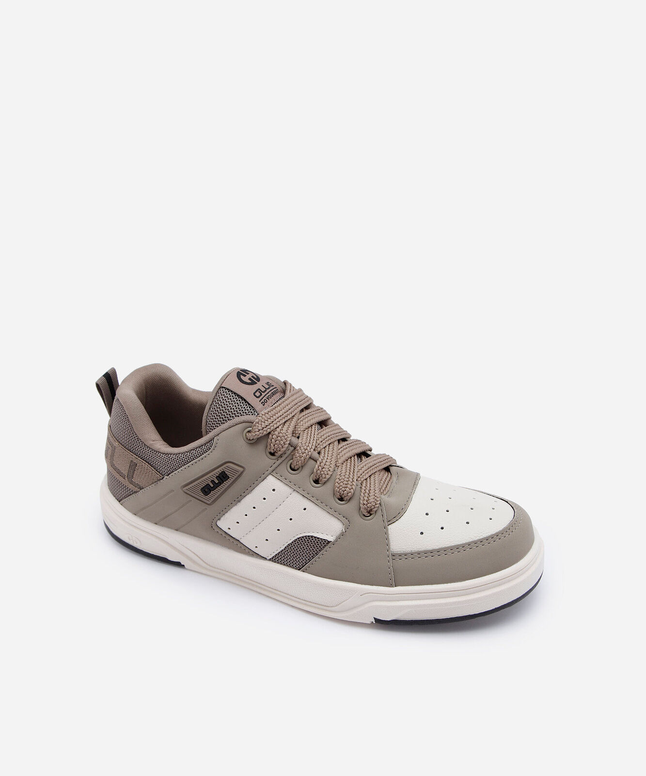 tênis casual masculino com recortes ollie verde