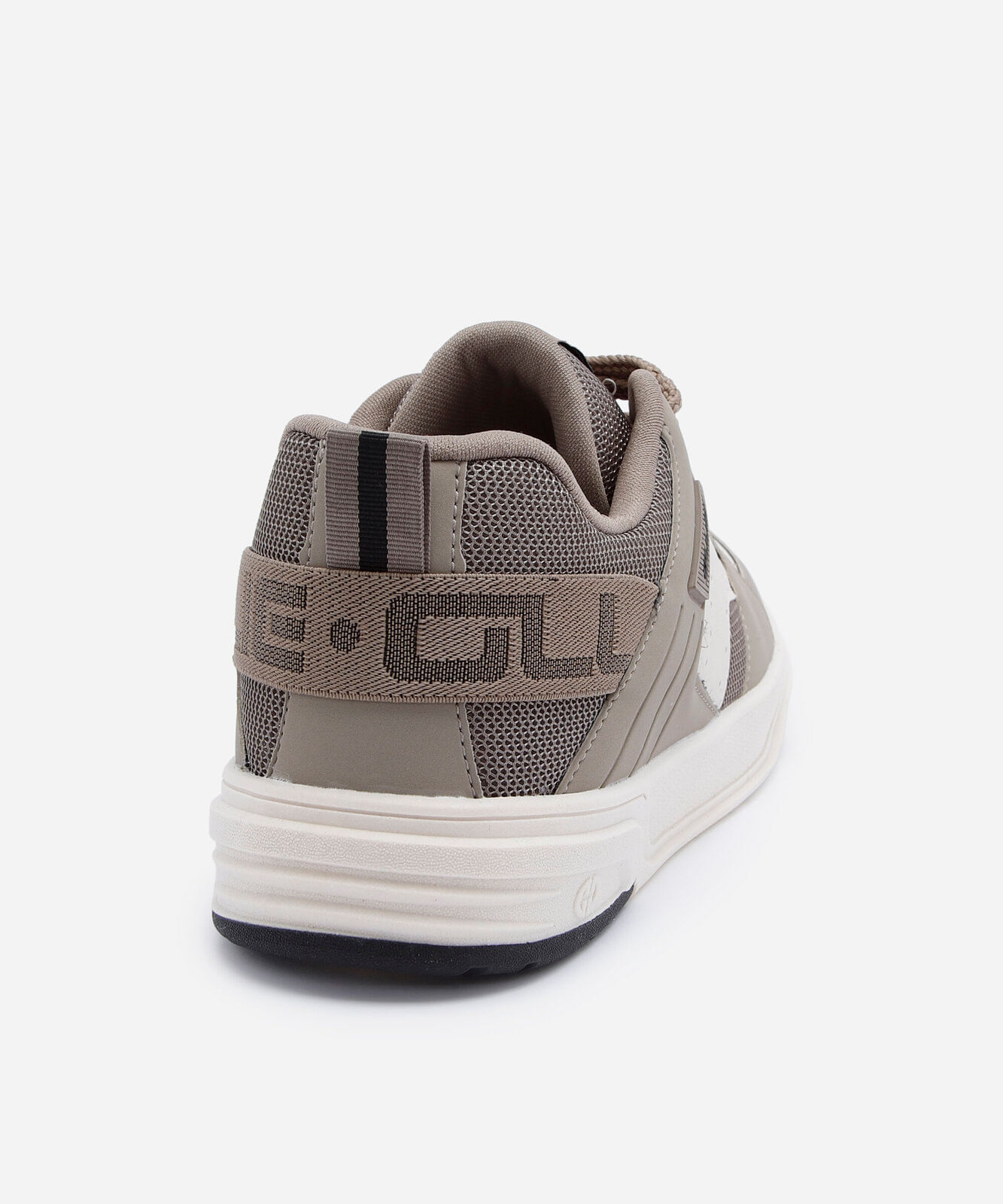 tênis casual masculino com recortes ollie verde