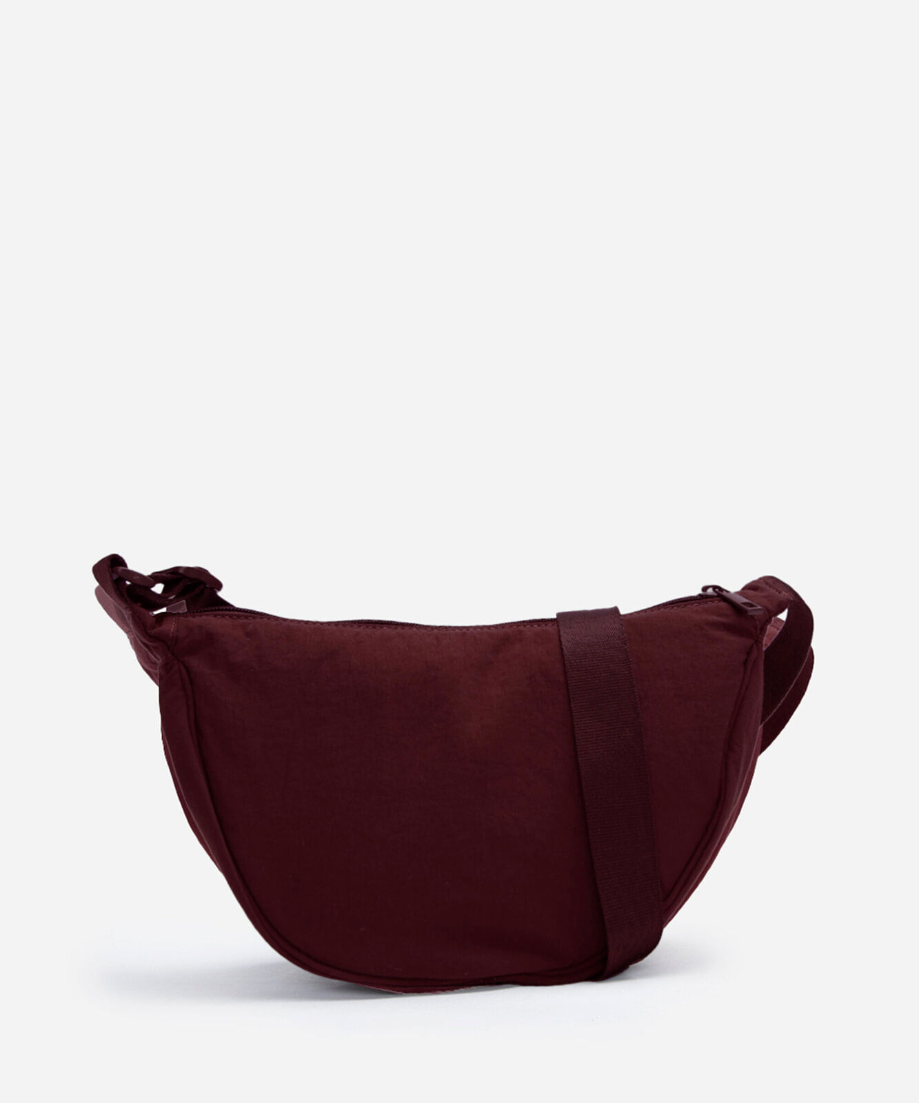 bolsa meia lua vinho