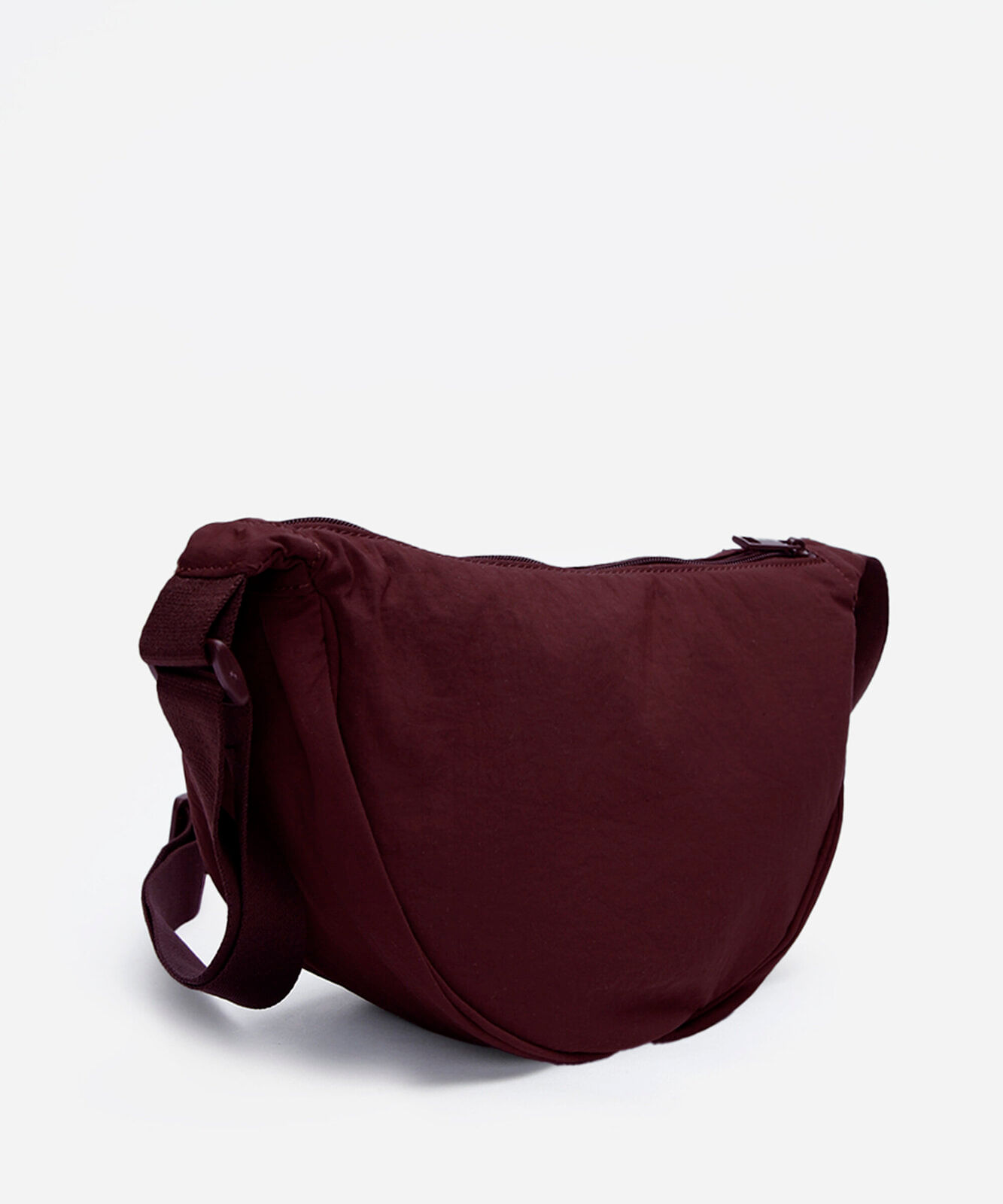 bolsa meia lua vinho