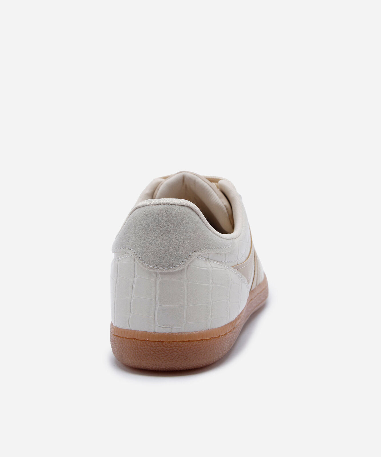 tênis bossa casual com recortes branco