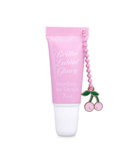 gloss labial beleza fun mordida de cereja