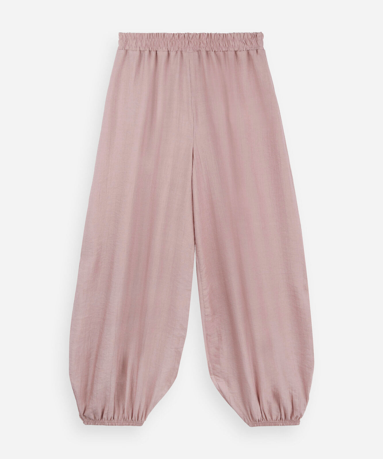 calça jogger infantil com viscose rosa