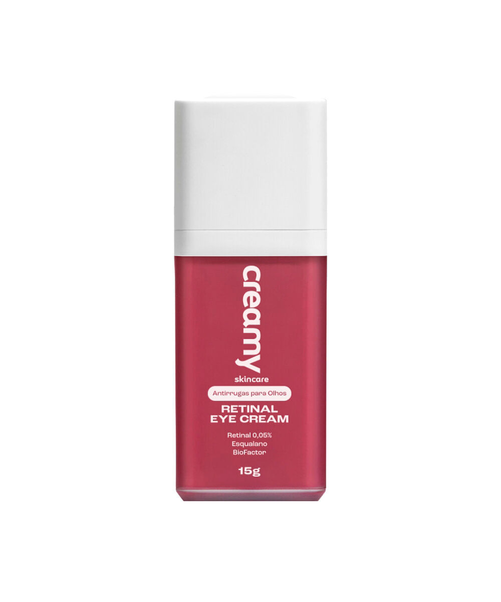 creme antirrugas creamy para olhos retinal eye cream 15g