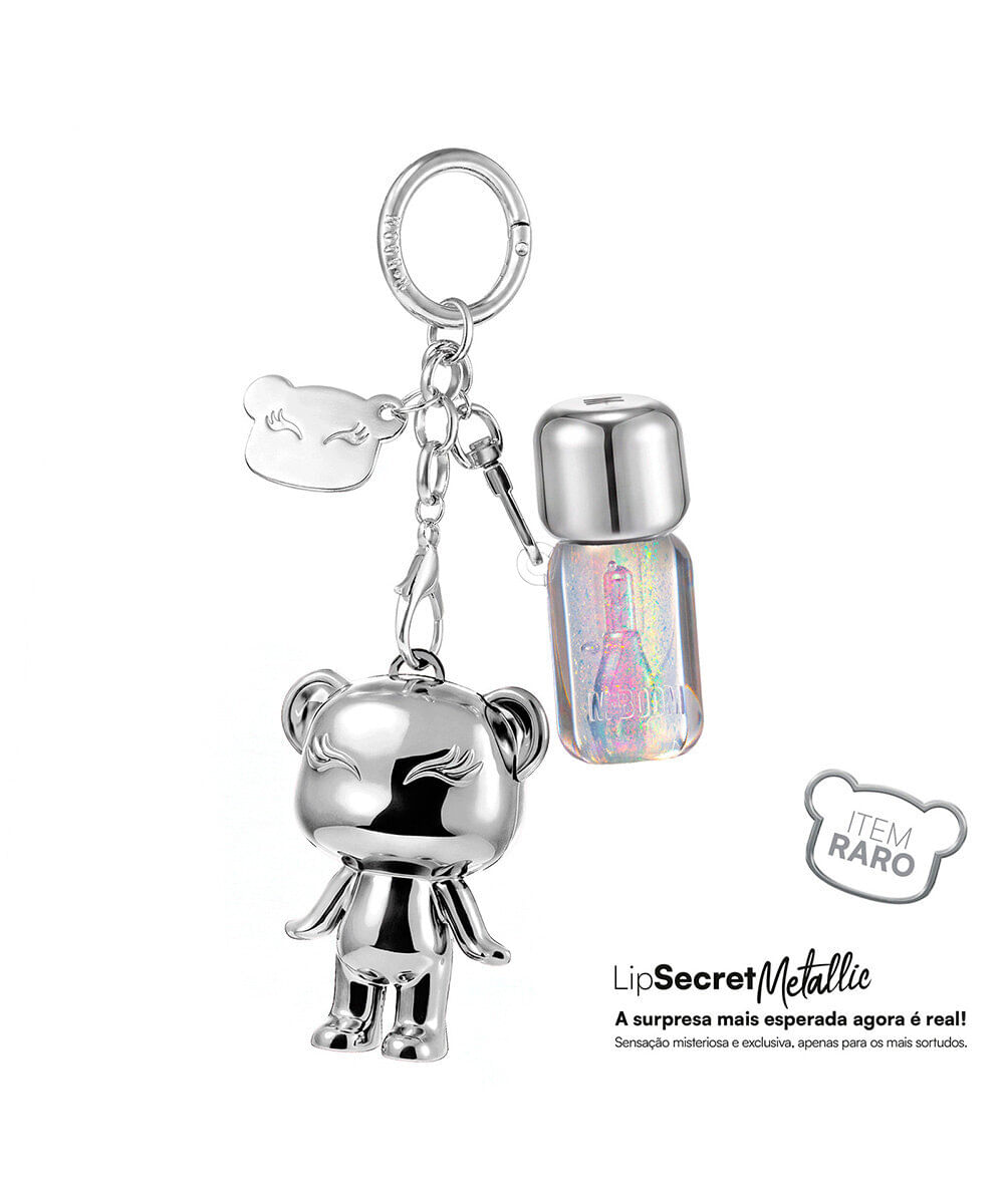 gloss labial mboom surpresa lip gloss metallic edition