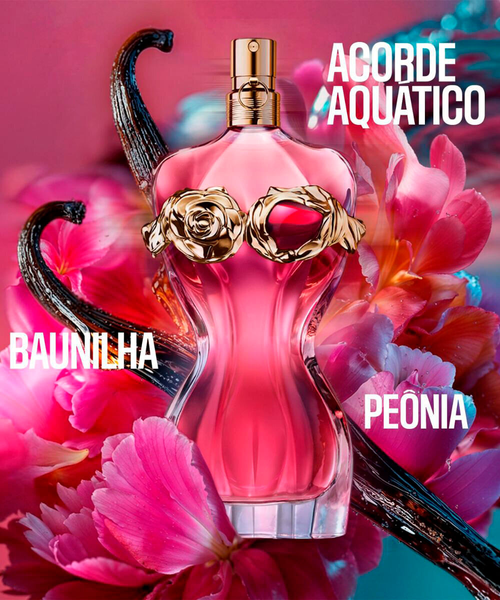 perfume feminino jean paul gaultier la belle rosea eau de parfum 30ml