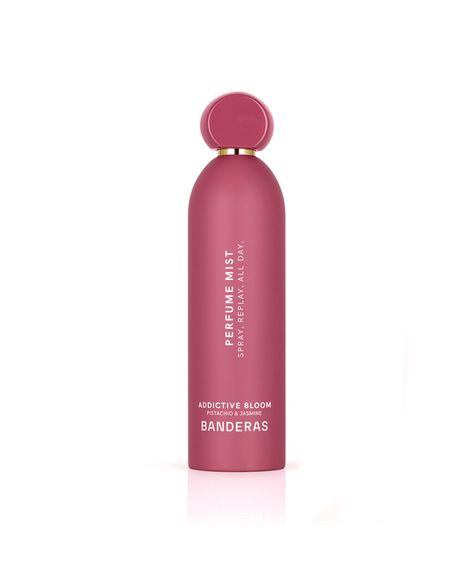 perfume unissex banderas parfum mist addictive bloom pistachio e jasmine body mist 150ml