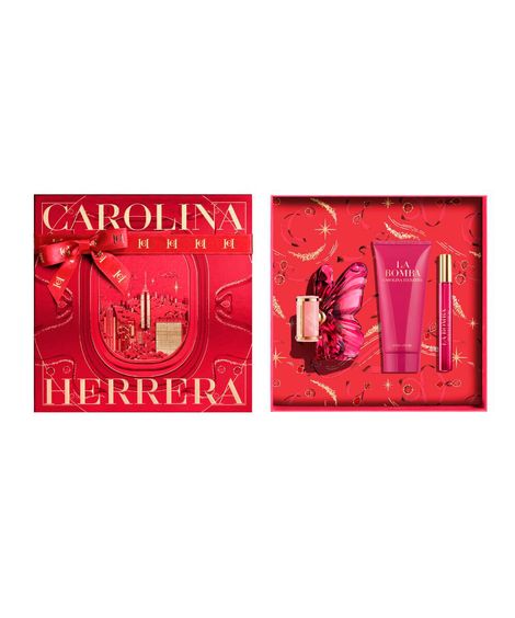kit perfume feminino carolina herrera la bomba eau de parfum 50ml e 10ml creme corporal 100ml