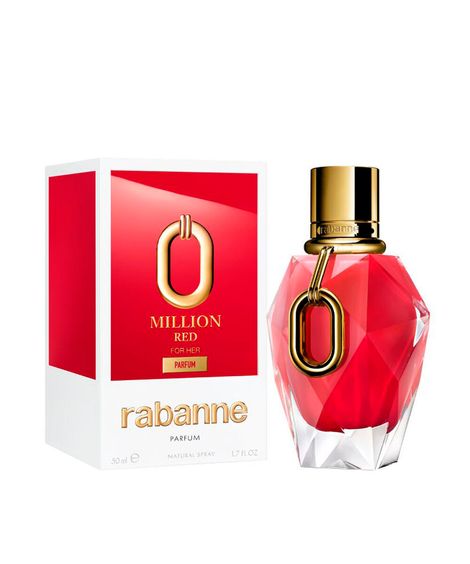 perfume feminino rabanne million red for her parfum 50ml