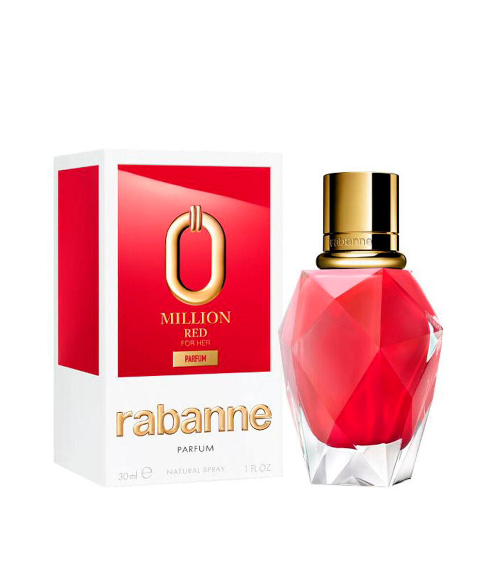 perfume feminino rabanne million red for her parfum 30ml