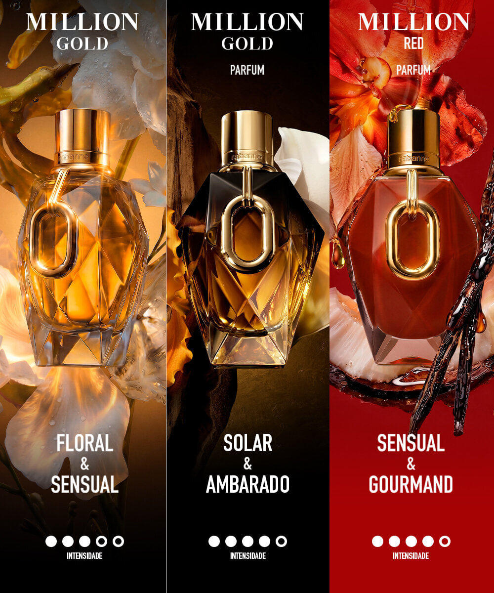 perfume feminino rabanne million red for her parfum 30ml
