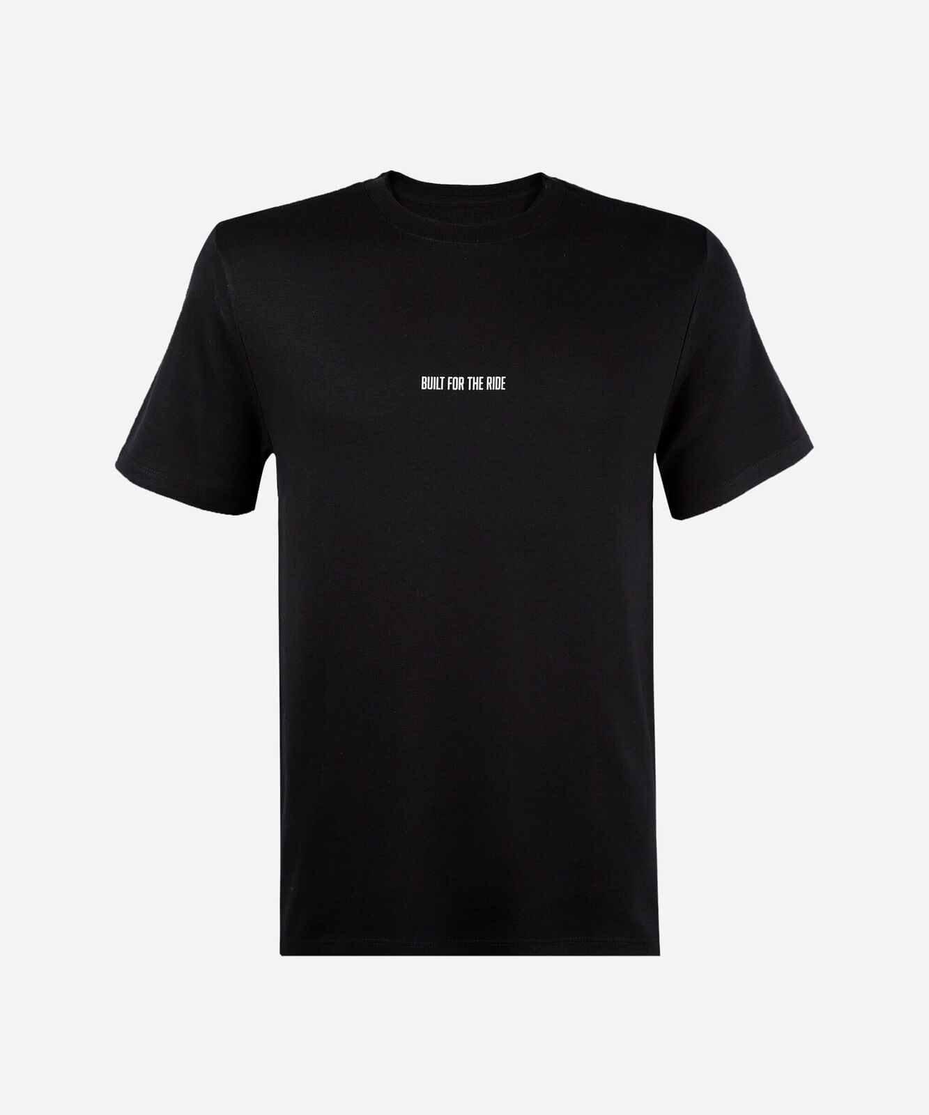 camiseta masculina comfort com estampa de capacetes nas costas preta