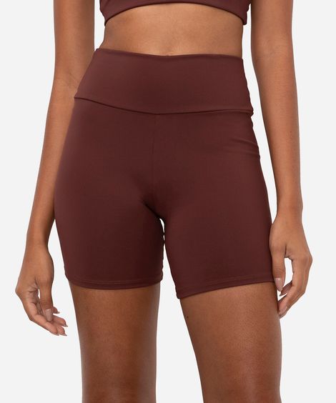 bermuda esportiva marrom