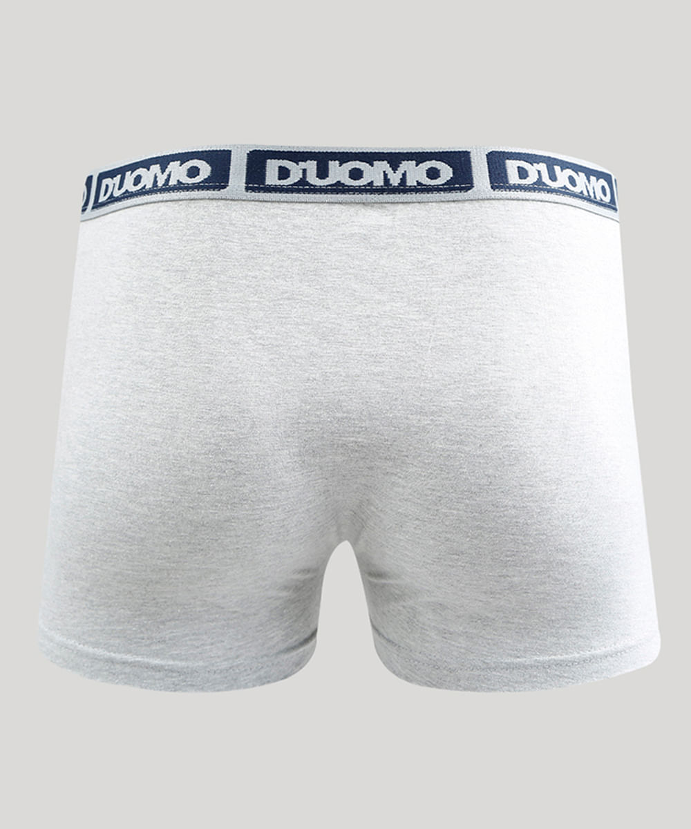 Kit de 2 Cuecas Boxer Masculinas D'uomo Multicor