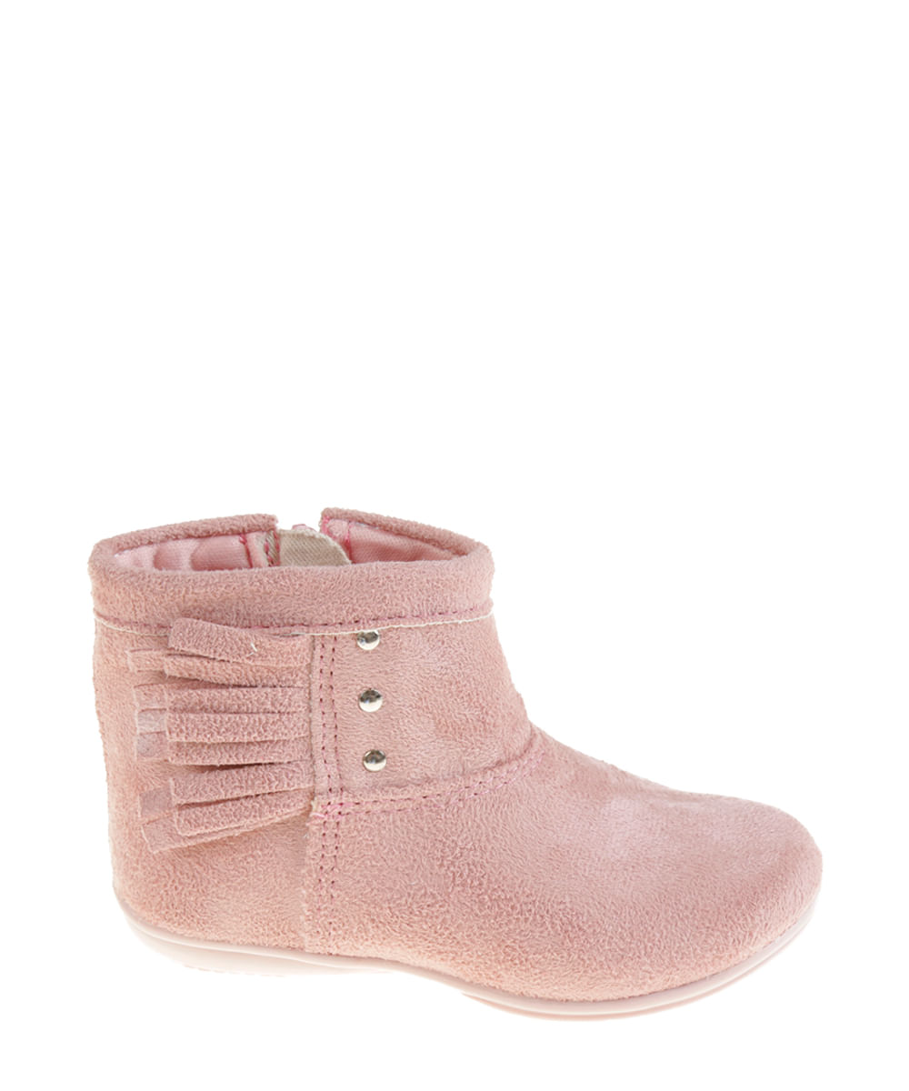 Bota com franjas Rosa